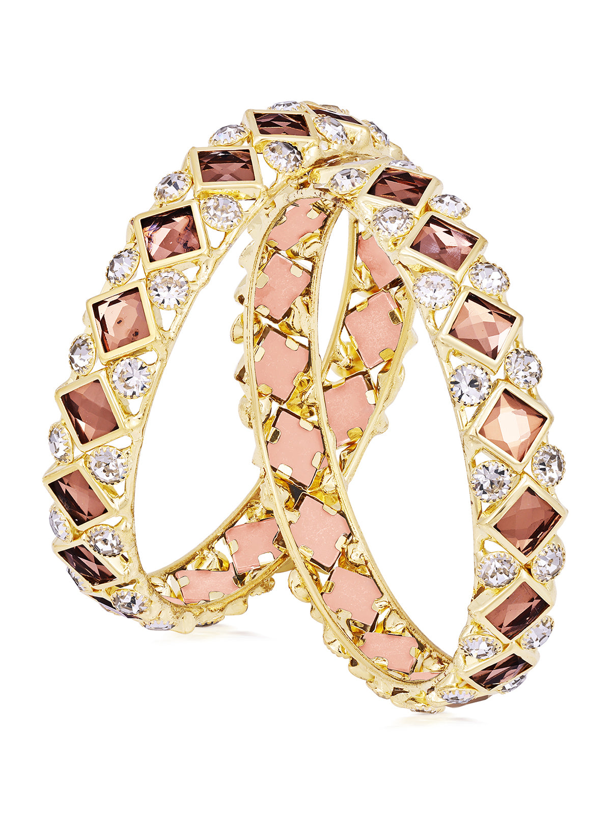 Sukkhi Exquitely Gold Plated Bangle Set For Women (Set of 2) B103709