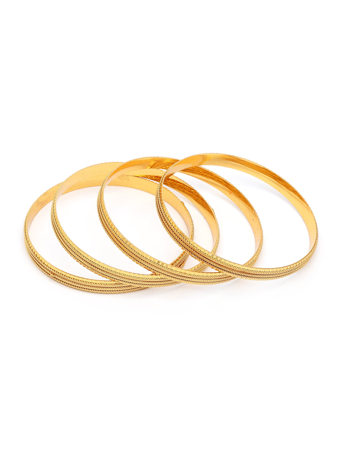 Sukkhi Indian Traditional One Gram Gold Plated Set of 4 Bangle Jewellery For Women & Girls|Gifts for Wife Girlfriend Mother Sister|B107304