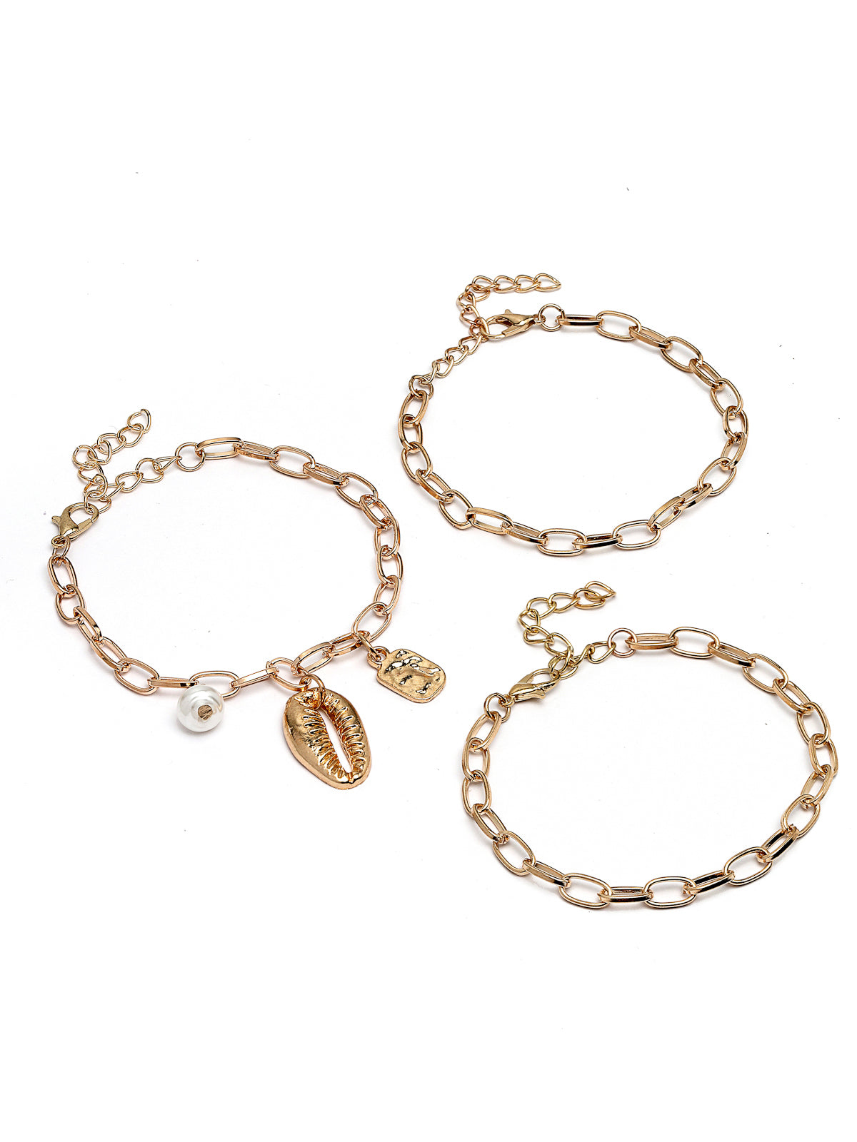 Scintillare by Sukkhi Lovely Gold Plated Studs & Hoop Geometric Combo Earrings for Women & Girls Stylish Fashion|6 Pair of Combo Set|Birthday Gift for Girls & Women Anniversary Gift for Wife|CBE106537