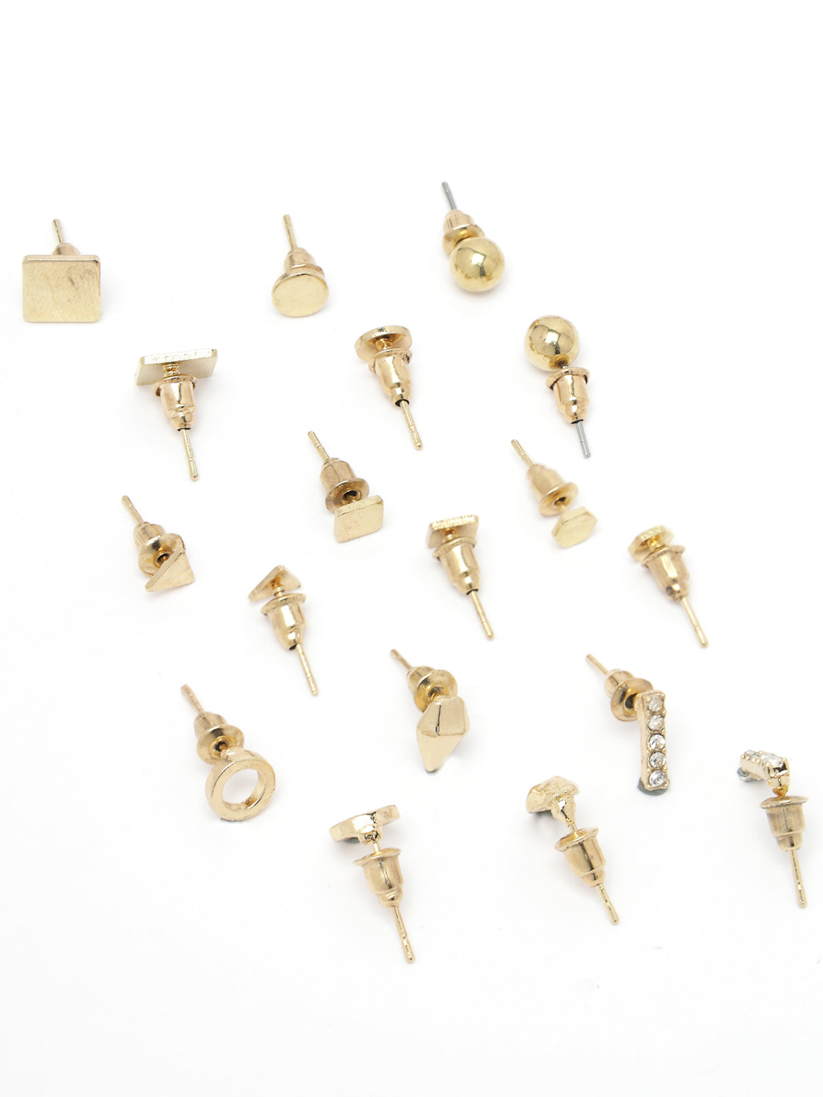 Scintillare by Sukkhi Eye-Catchy Latest Stylish Gold Plated Pearl Feather Butterfly Infinity & Round Shared Pendant Necklace Set for Women|5 Necklace|CBN107579