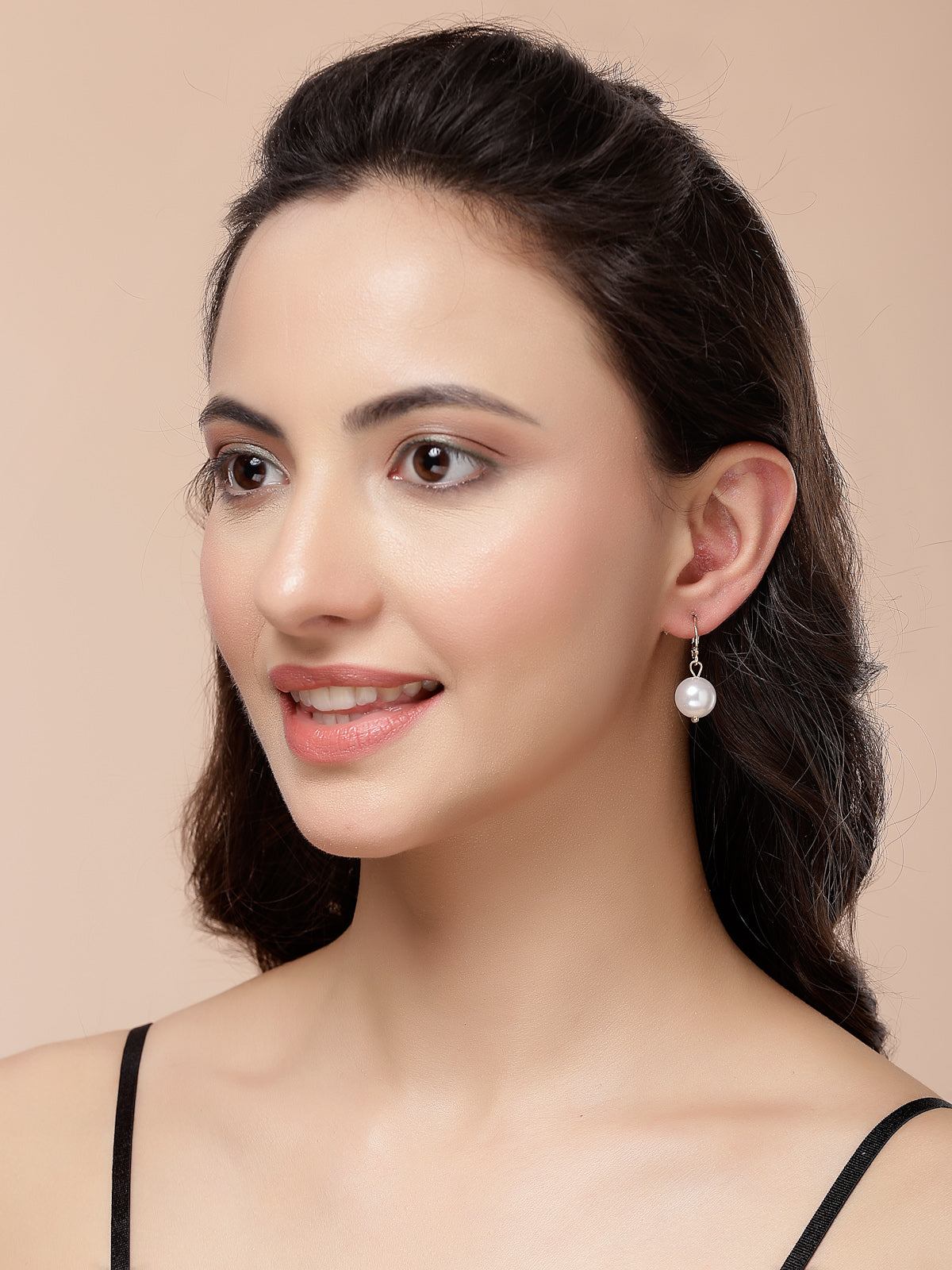 Scintillare By Sukkhi Unique Latest Stylish Gold Plated Crystal & Pearls Earrings for Women & Girls|Studs & Hoop Combo Earrings Pair of 25|CBE107498