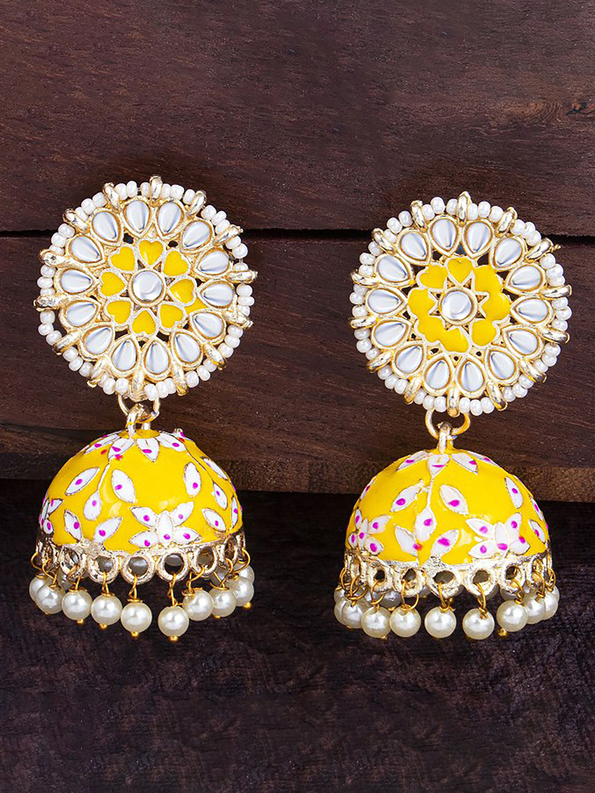 Sukkhi Stunning Gold Plated Jumaki Earring For Women E101254