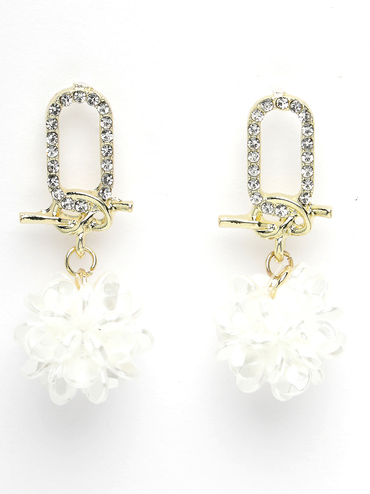 Scintillare by Sukkhi Stylish Gold Plated Crystals Stones Green Dangler Earring for Women & Girls Stylish Fashion|Birthday Gift for Girls & Women Anniversary Gift for Wife|E106547