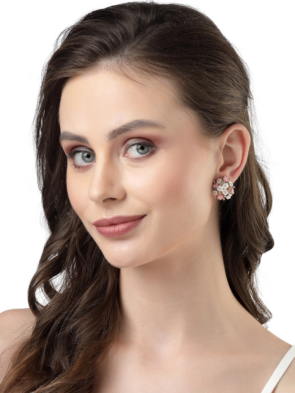 Scintillare by Sukkhi Classic Gold Plated Red Green Crystals Drop Earring for Women & Girls Stylish Fashion|Birthday Gift for Girls & Women Anniversary Gift for Wife|E106560