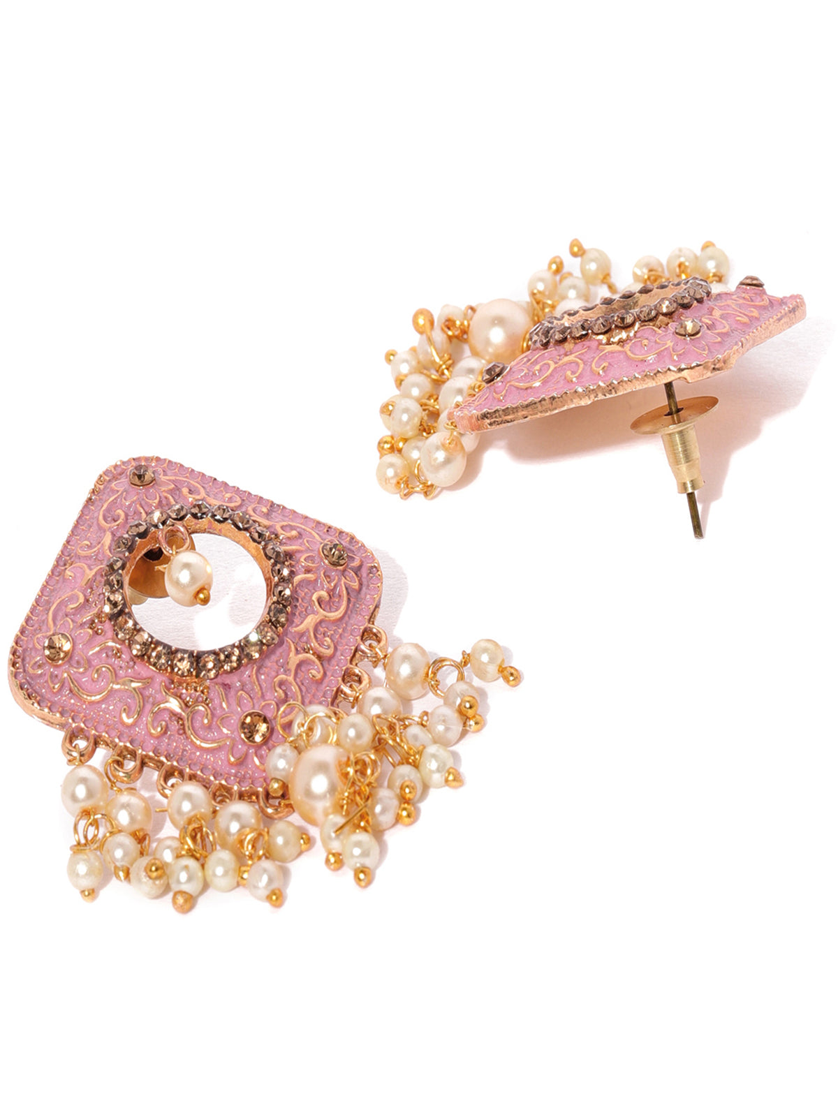 Sukkhi Cluster Mint Collection Gold Plated Earring for Women E78589