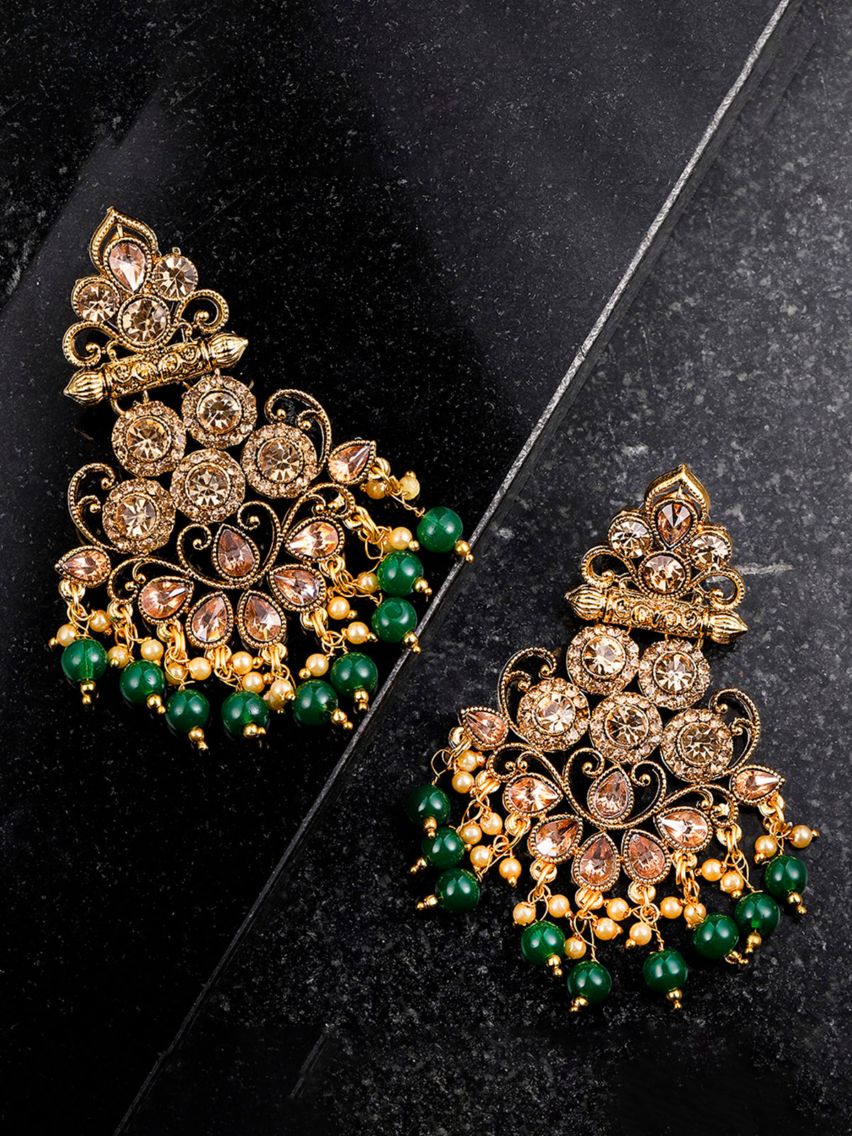 Sukkhi Marquise Gold Plated Earring for Women E78800
