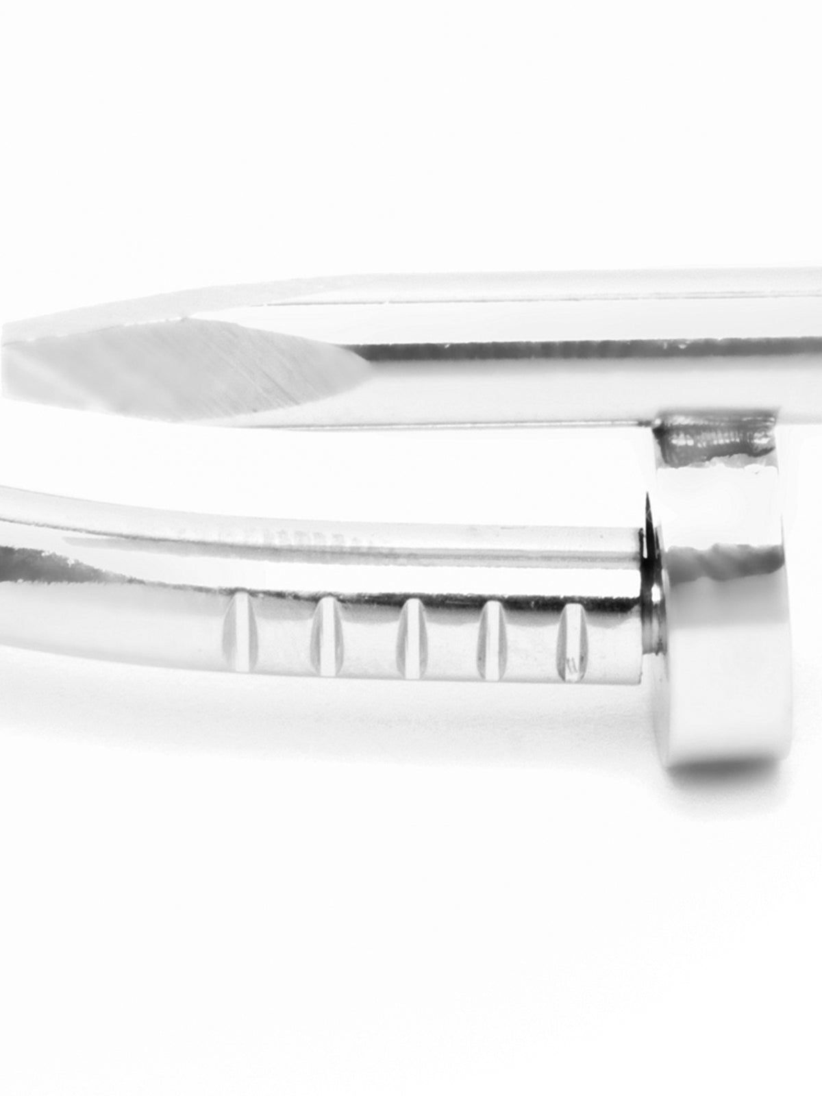 Scintillare By Sukkhi Modern Fashionable Rhodium Plated with Stainless Steel Openable Kada Bracelet Jewellery for Women & Girls|Anti Tarnish Jewellery|Gifts for Wife Girlfriend Mother Sister|K107048