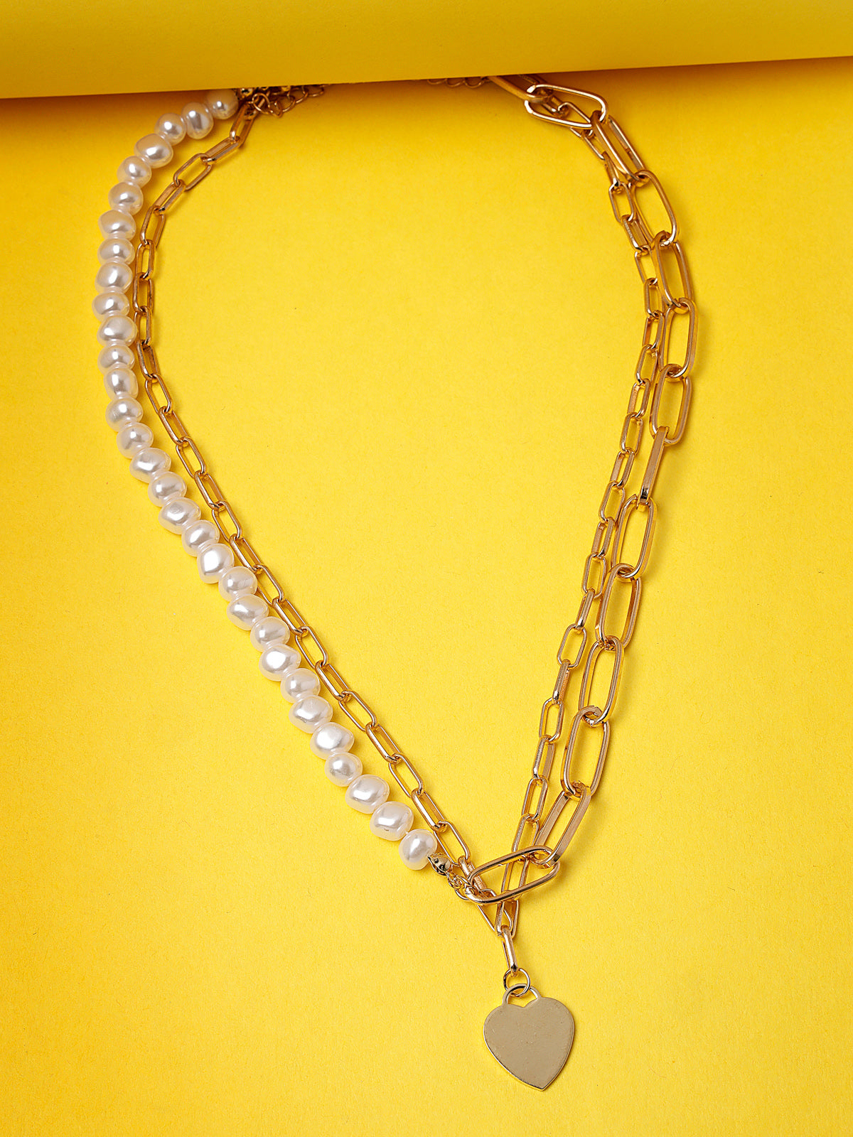 Scintillare by Sukkhi Latest Style Gold Plated Mininal Contemporary Chain Pendant Necklace for Women & Girls |Birthday Gift for Girls And Women Anniversary Gift for Wife| Gifts Collection|N106578