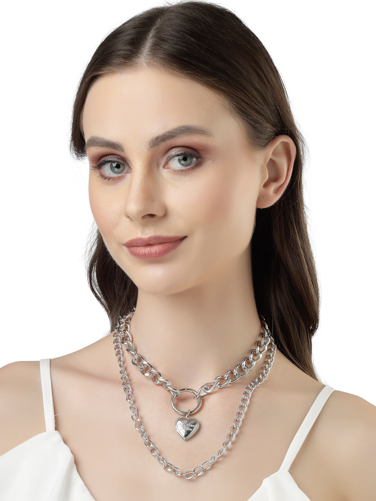 Scintillare by Sukkhi Delightful Stylish 3 Layered Gold Plated Contemporary Pendant Necklace for Women & Girls |Birthday Gift for Girls And Women Anniversary Gift for Wife| Gifts Collection|N106586