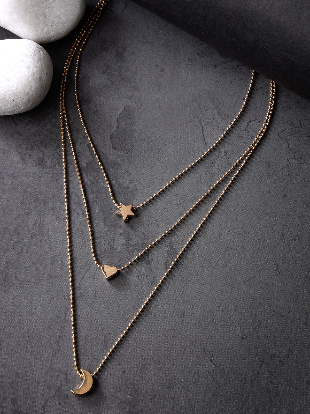 Scintillare by Sukkhi Adjustable Multilayered Gold Plated Contemporary Pendant Necklace for Women & Girls |Birthday Gift for Girls And Women Anniversary Gift for Wife| Gifts Collection|N106585