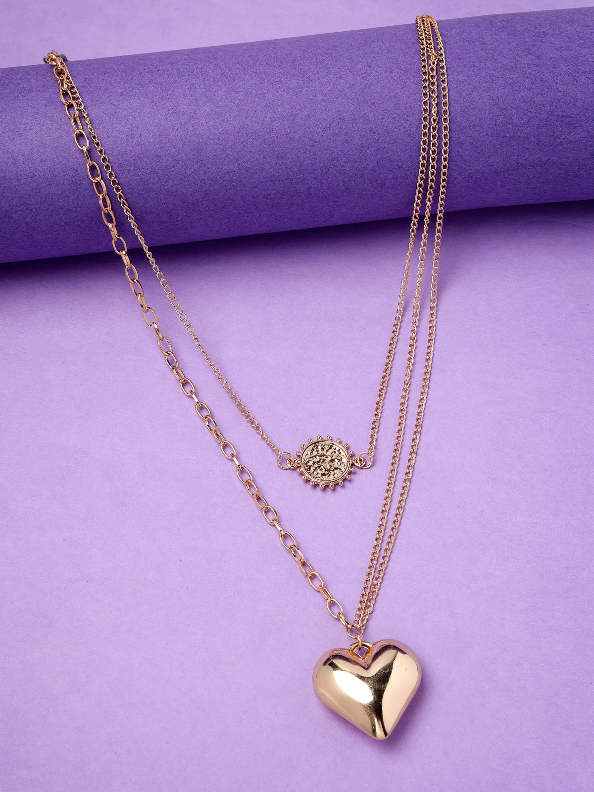 Scintillare by Sukkhi Attractive Stylish Multilayer Gold Plated Chain Pendant Necklace for Women & Girls |Birthday Gift for Girls And Women Anniversary Gift for Wife| Gifts Collection|N106591