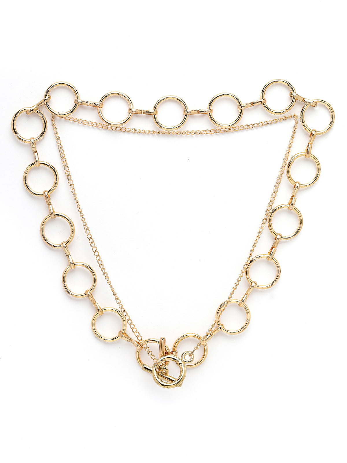 Scintillare by Sukkhi Pretty fashionable Gold Plated Multilayered Contemporary Combo Pendant Necklace for Women & Girls |Birthday Gift for Girls And Women Anniversary Gift for Wife |N106594