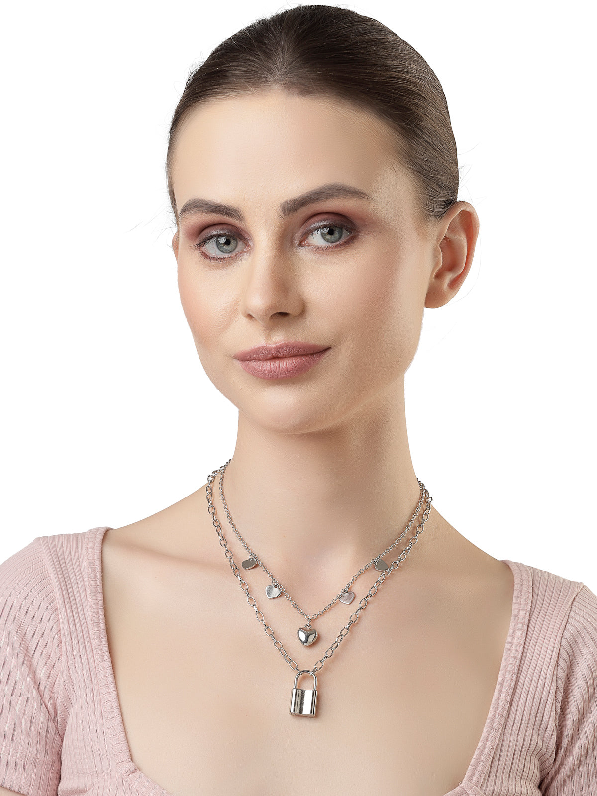 Scintillare by Sukkhi Eye-Catchy Multicolor 2 Layered Gold Plated Choker Necklace for Women & Girls |Birthday Gift for Girls And Women Anniversary Gift for Wife| Gifts Collection|N106597