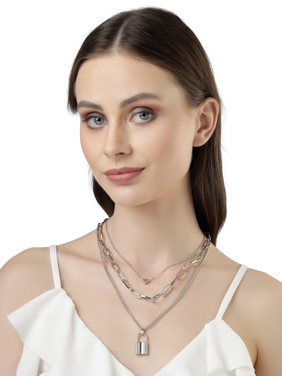 Scintillare by Sukkhi Latest Multilayered Non-Precious Metal Gold Plated Pendant Necklace for Women & Girls |Birthday Gift for Girls And Women Anniversary Gift for Wife| Gifts Collection|N106620