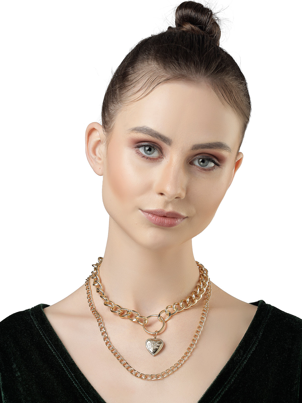 Scintillare by Sukkhi Iconic Rhodium Plated Multilayered Pendant Necklace for Women & Girls |Birthday Gift for Girls And Women Anniversary Gift for Wife| Gifts Collection|N106744