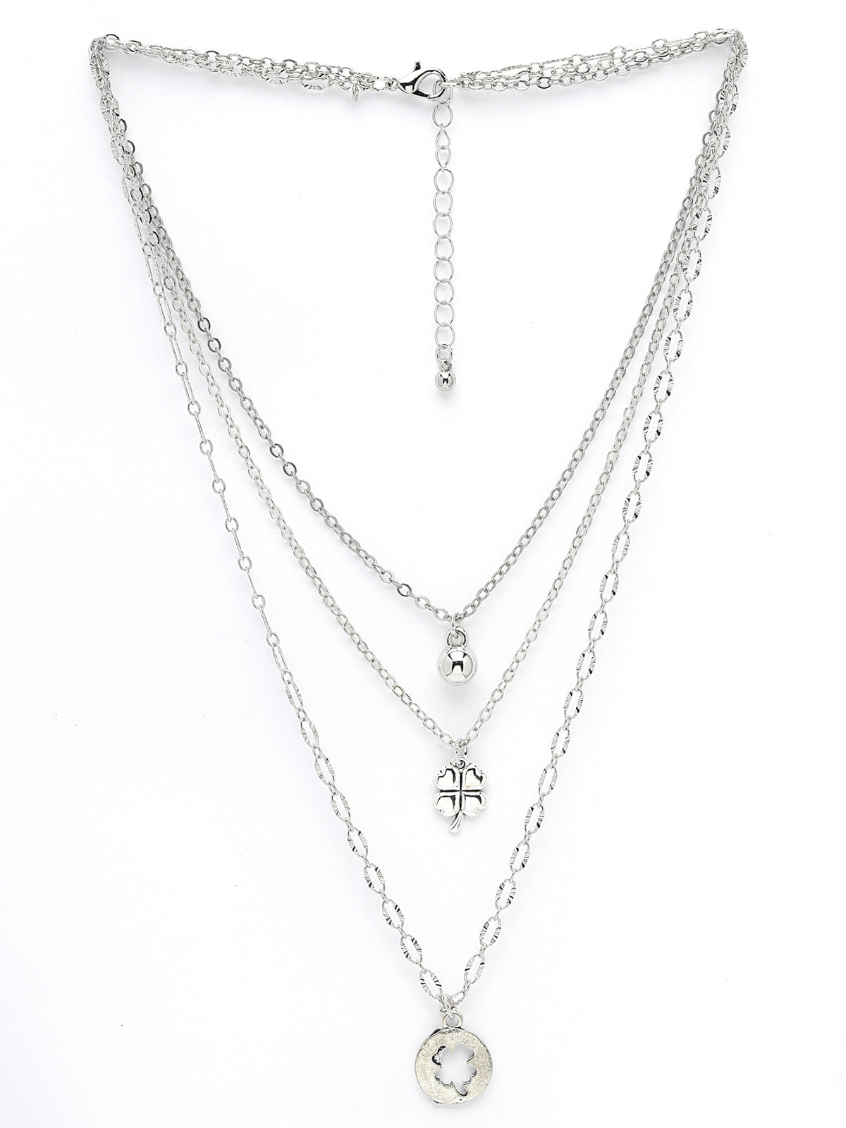 Scintillare by Sukkhi Trendy Style 2 Layered With Black Beads Gold Plated Pendant Necklace for Women & Girls |Birthday Gift for Girls And Women Anniversary Gift for Wife| Gifts Collection|N106750