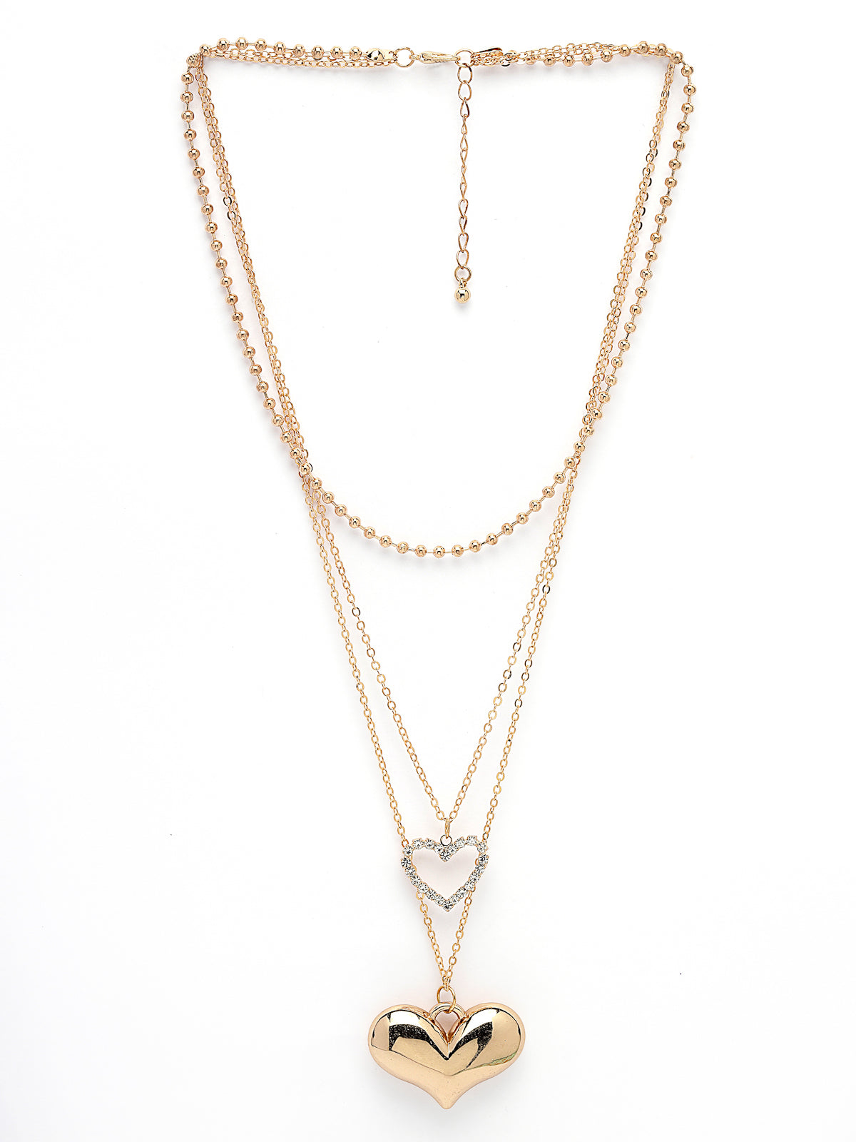 Scintillare by Sukkhi Fashionable Multilayered Rhodium Plated Silver Crystals Pendant Necklace for Women & Girls |Birthday Gift for Girls And Women Anniversary Gift for Wife| Gifts Collection|N106751