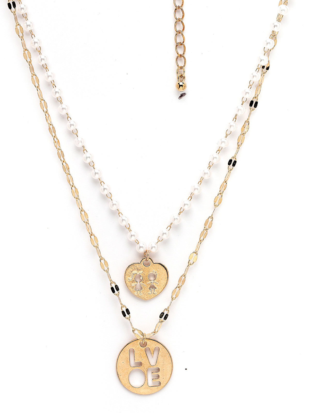 Scintillare by Sukkhi Ravishing Multilayered Gold Plated Contemporary Pendant Necklace for Women & Girls |Birthday Gift for Girls And Women Anniversary Gift for Wife| Gifts Collection|N106758