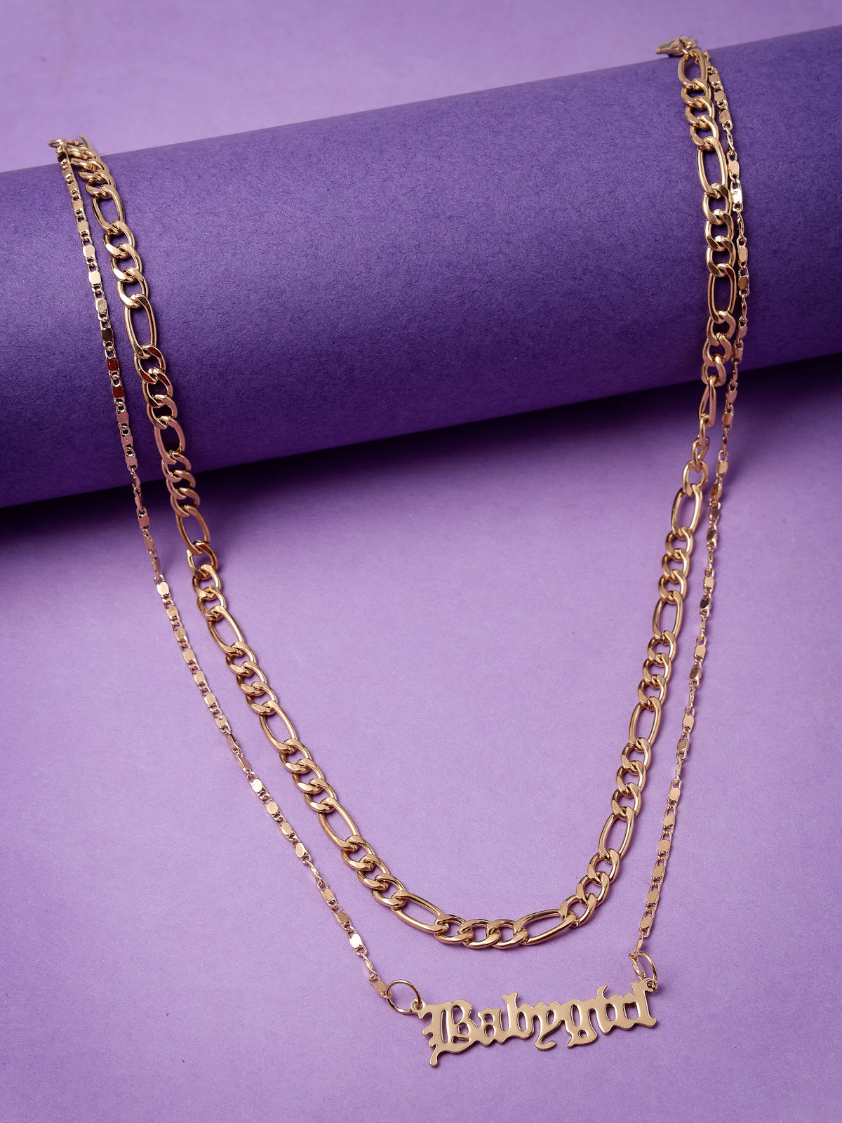 Scintillare by Sukkhi Iconic Style Gold Plated Key Lock Pendant Necklace for Women & Girls |Birthday Gift for Girls And Women Anniversary Gift for Wife| Gifts Collection|N106787