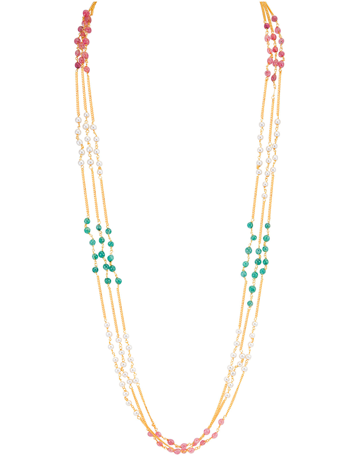 Sukkhi Classy Gold Plated Multi-String Necklace Set For Women N71875GLDPV092017
