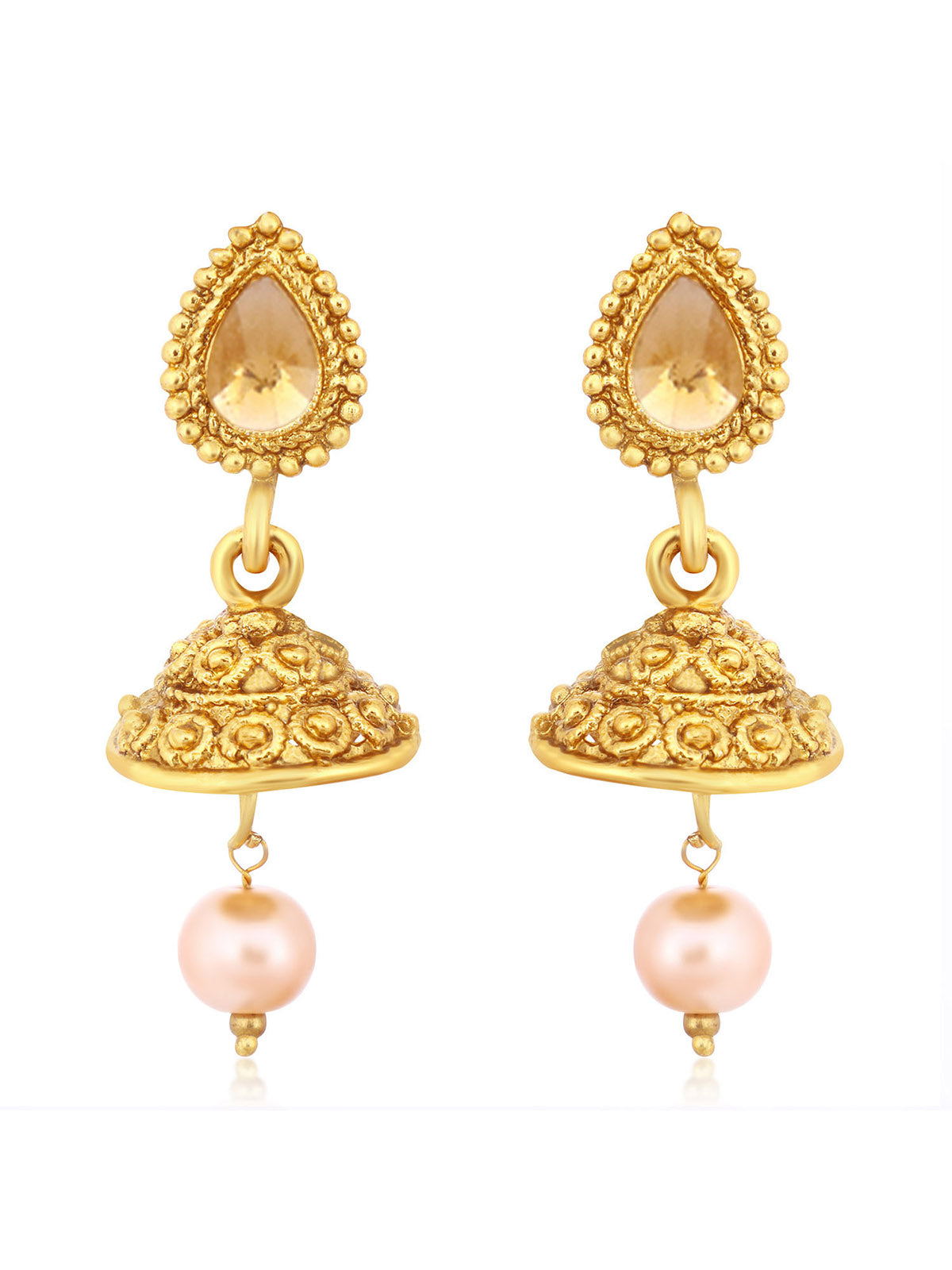 Sukkhi Traditional LCT Gold Plated Long Haram Necklace Set for women N79602