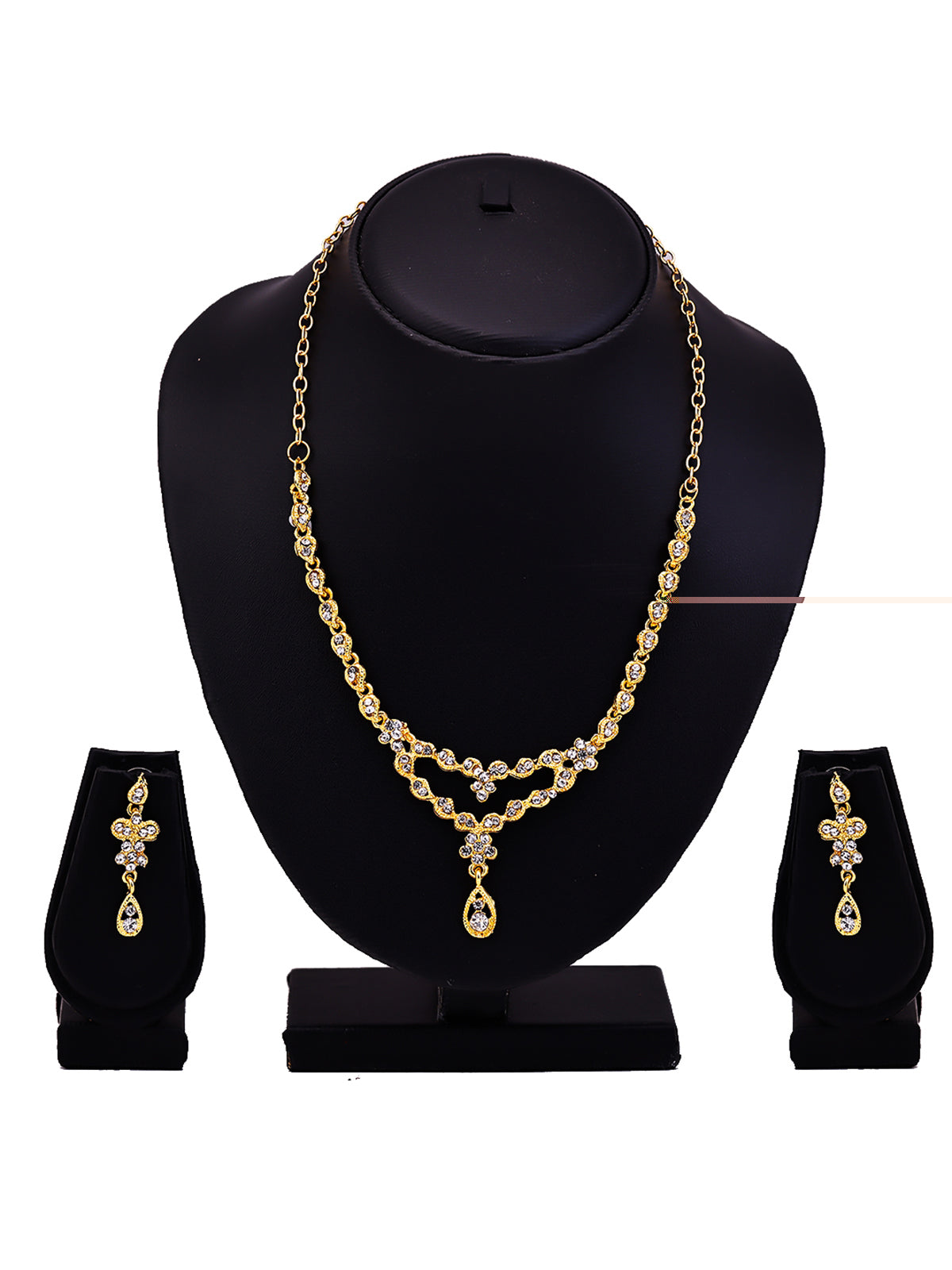 Sukkhi Stimulating Gold Plated Necklace Set for Women NS100707