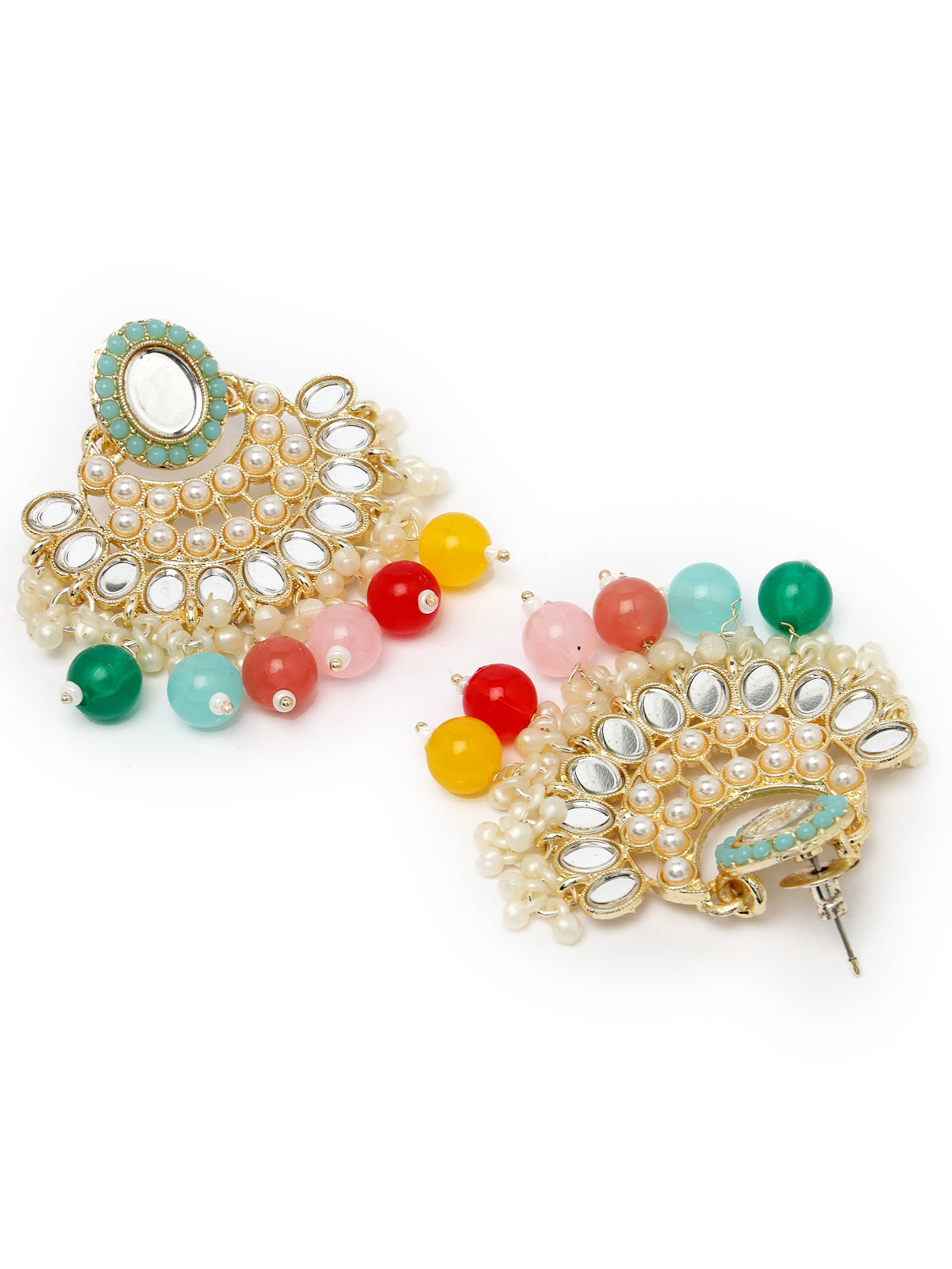 Sukkhi Expensive Tranditional Multicolor Choker Necklace Earring Jewellery Set with Maangtikka Jewellery Set for Women NS104841