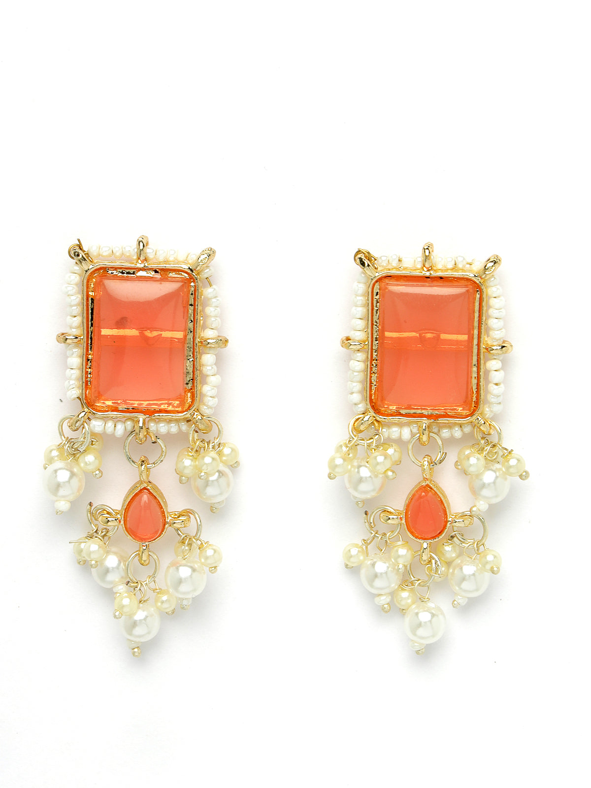 Studio Sukkhi Arresting Gold Plated Multi Beads Choker Necklace Set For Women NS105798