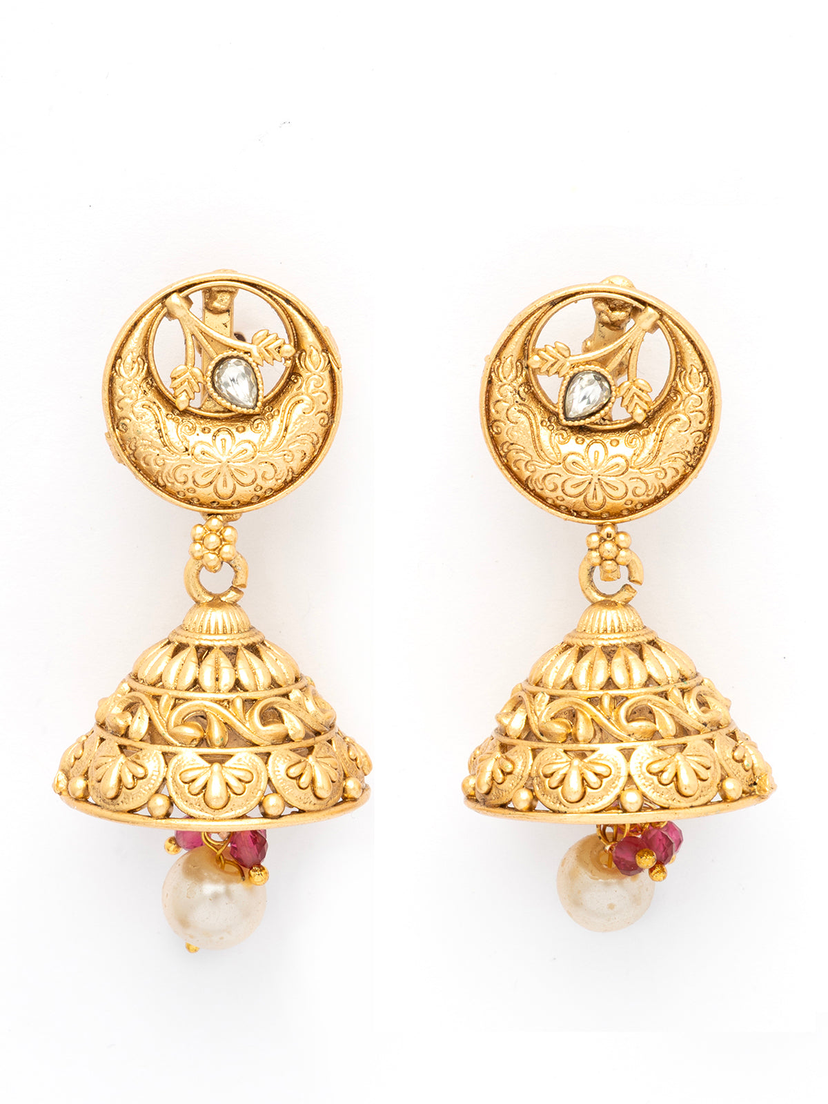 Sukkhi Creative Meenakari Work Gold Plated Choker Necklace Set With Jhimka/Jhumki Earring Jewellery For Women|NS106975