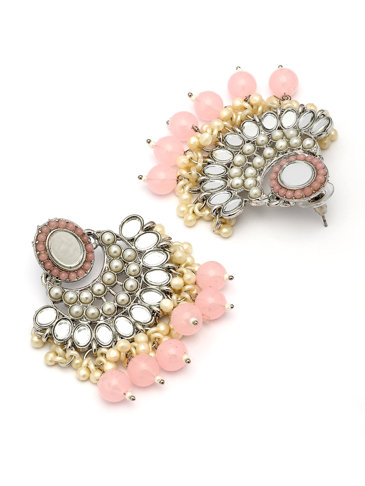 Sukkhi Unique Rhodium Plated with AD Beads Choker Necklace Set Earring and Maangtikka Jewellery Set for Women|NS107524