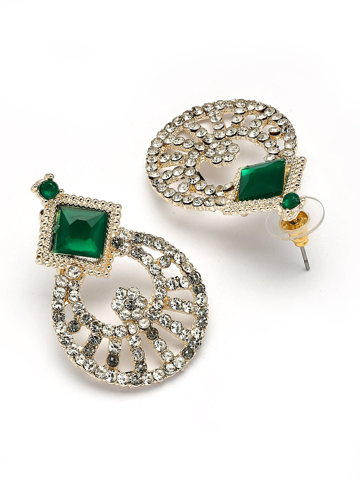 Sukkhi All-Season Gold Plated AD Stones & Beads Choker Necklace Set With Earring And Maangtika | Jewellery Set For Women|NS107531