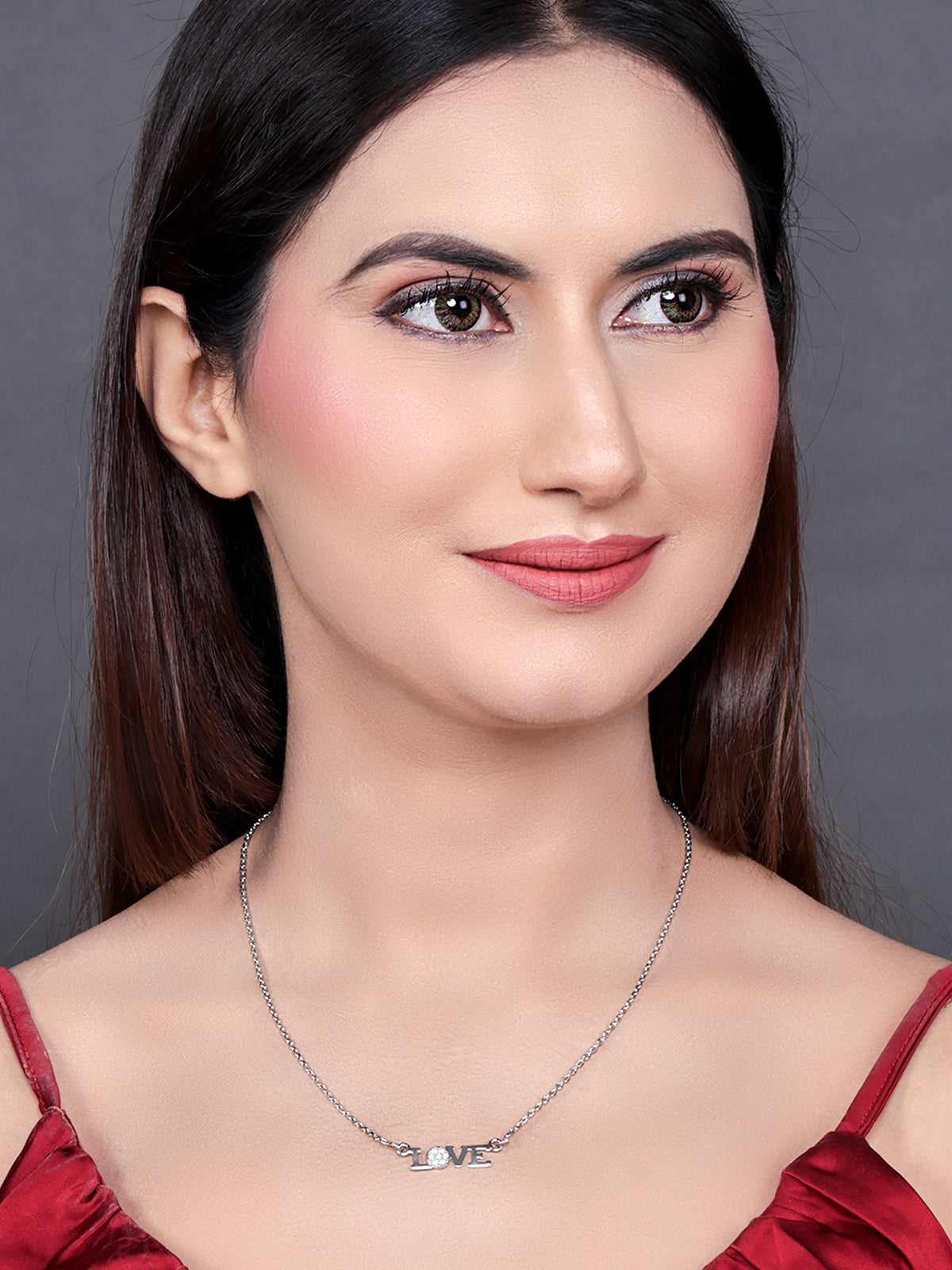 Pissara by Sukkhi Fabulous 925 Sterling Silver Cubic Zirconia Pendant With Chain For Women And Girls|with Authenticity Certificate, 925 Stamp & 6 Months Warranty P104614