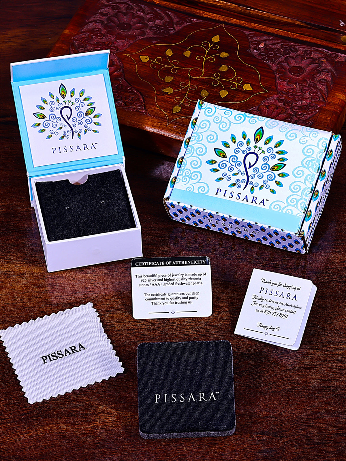 Pissara by Sukkhi Traditional 925 Sterling Silver Cubic Zirconia Pendant With Chain For Women And Girls|with Authenticity Certificate, 925 Stamp & 6 Months Warranty P104620