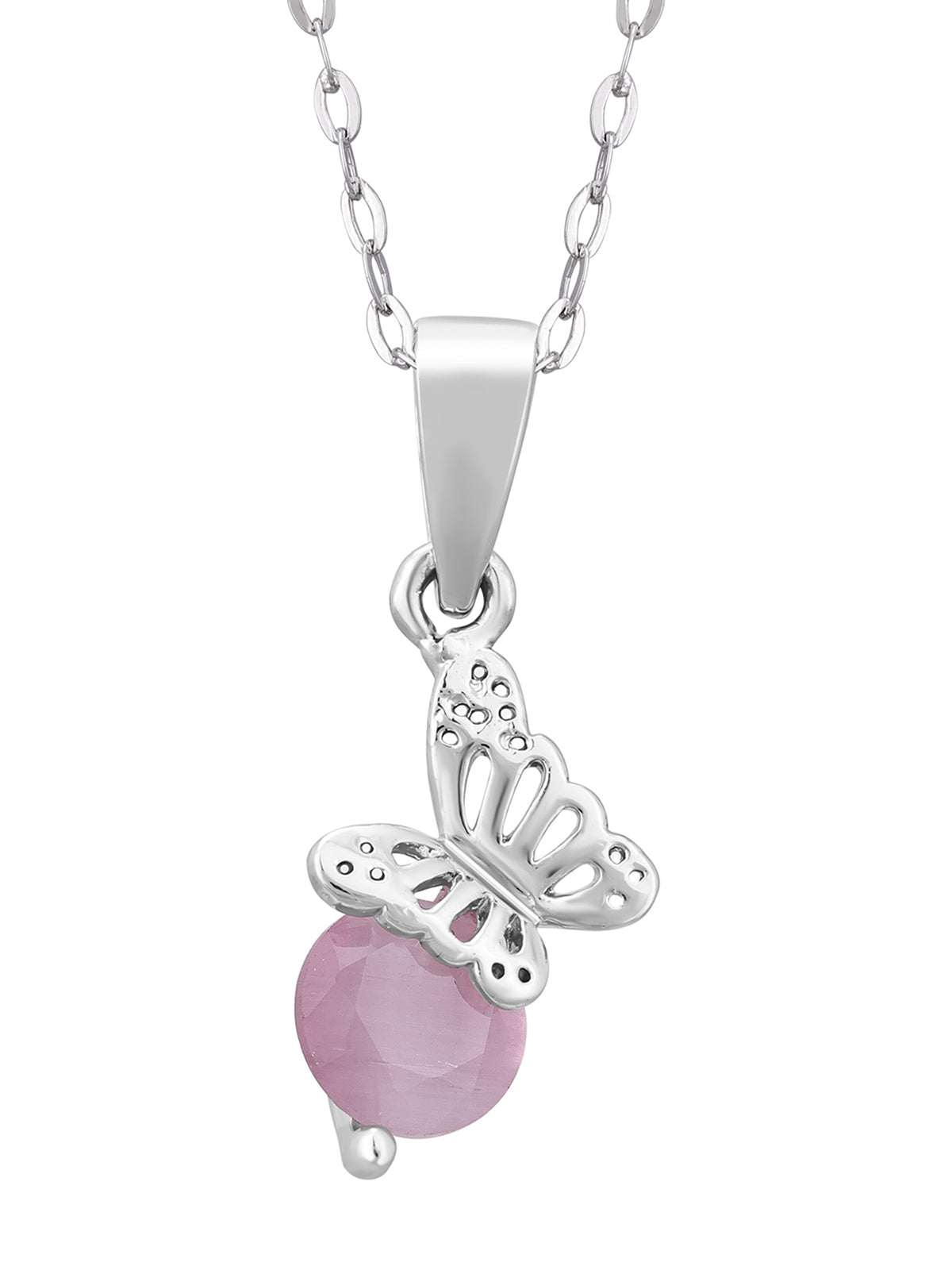 Pissara by Sukkhi Lavish 925 Sterling Silver Pendant With Chain For Women And Girls|with Authenticity Certificate, 925 Stamp & 6 Months Warranty P104625