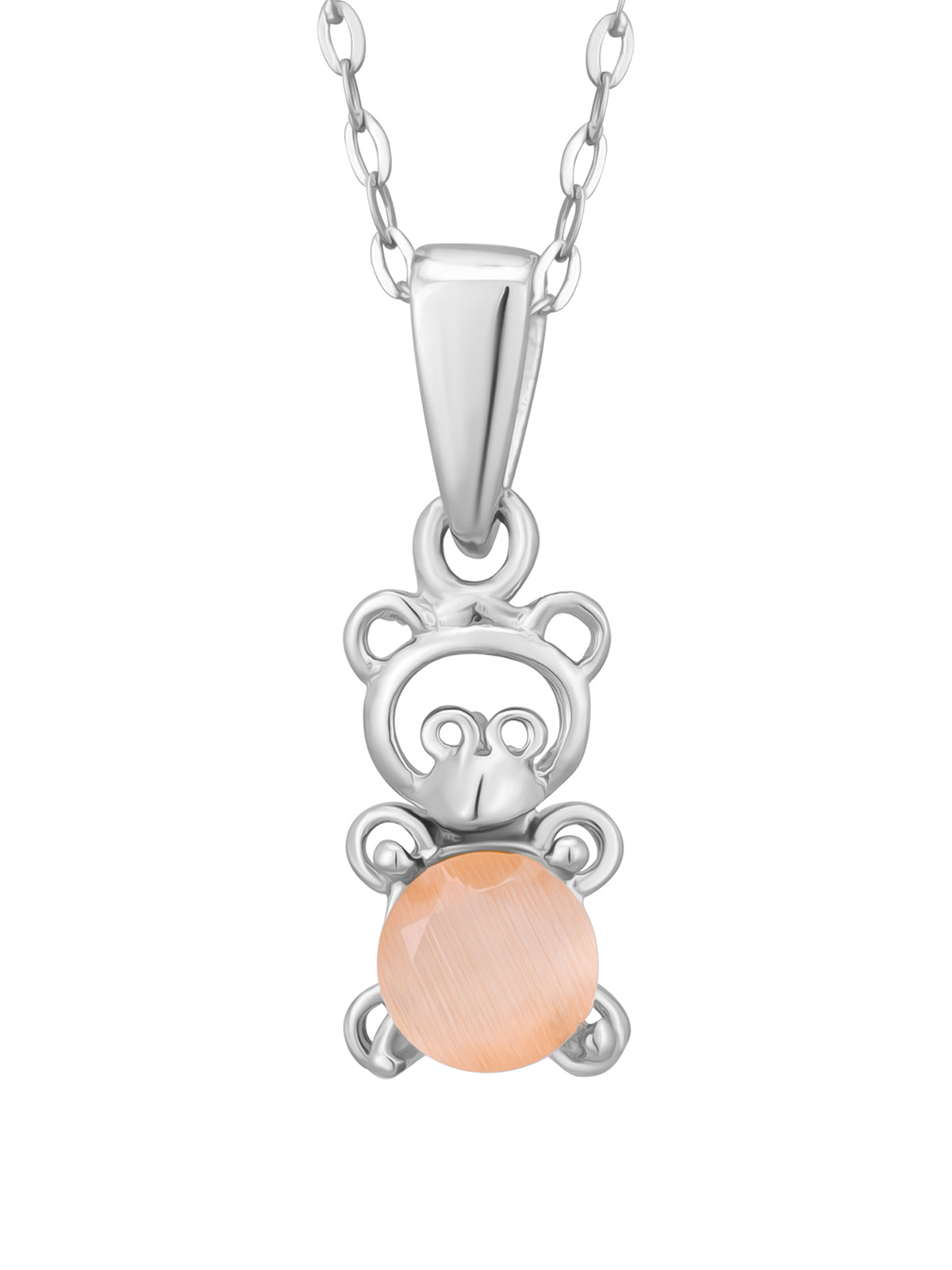 Pissara by Sukkhi Splendid 925 Sterling Silver Pendant With Chain For Women And Girls|with Authenticity Certificate, 925 Stamp & 6 Months Warranty P104630