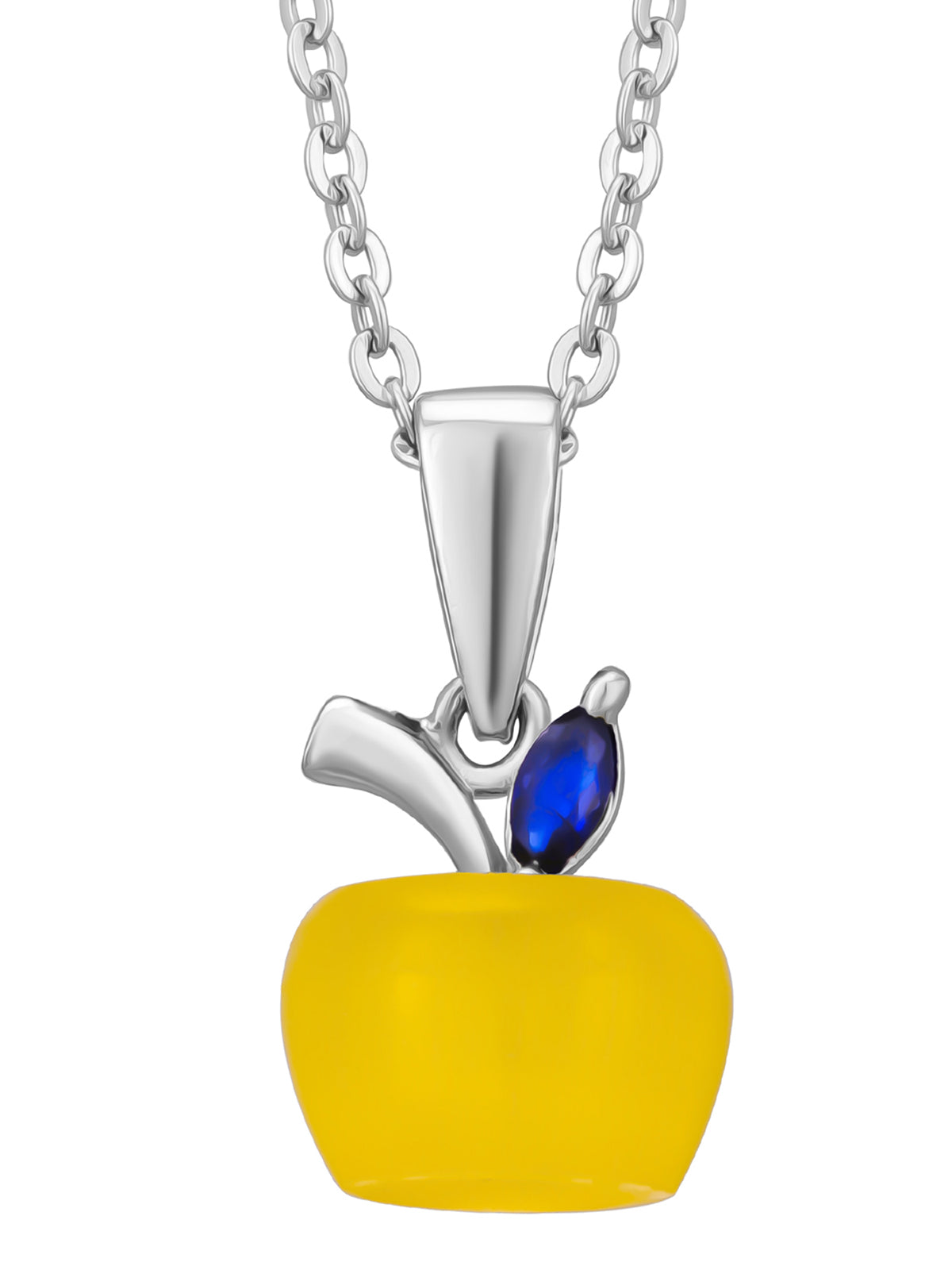 Pissara by Sukkhi Beautiful 925 Sterling Silver Pendant With Chain For Women And Girls|with Authenticity Certificate, 925 Stamp & 6 Months Warranty P104633