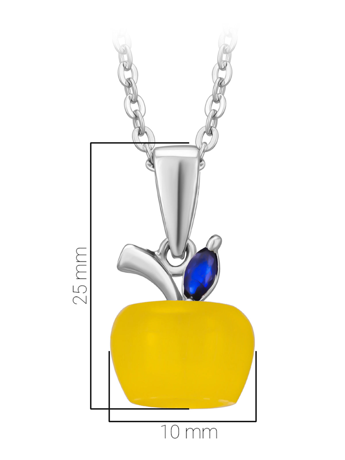 Pissara by Sukkhi Beautiful 925 Sterling Silver Pendant With Chain For Women And Girls|with Authenticity Certificate, 925 Stamp & 6 Months Warranty P104633