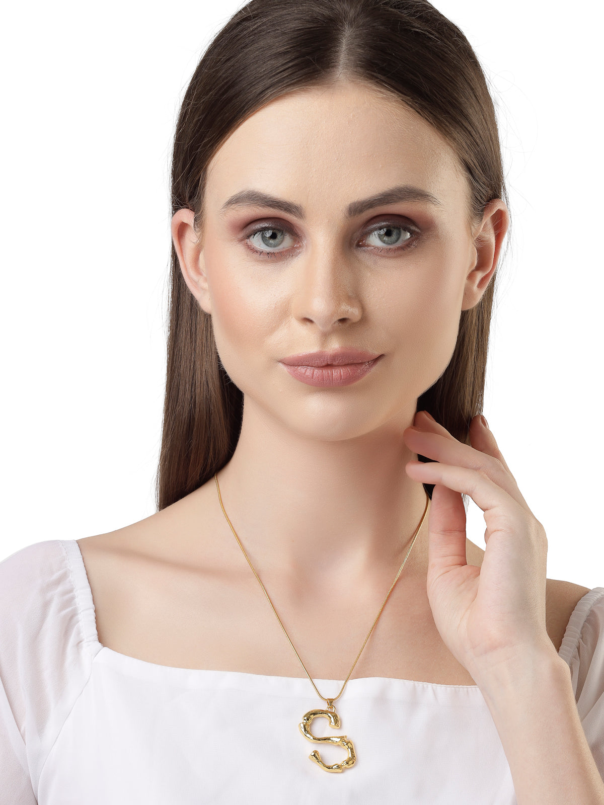 Scintillare by Sukkhi Modish Gold Plated Multi Layered Heart Lock Necklace for Women|SKR75229