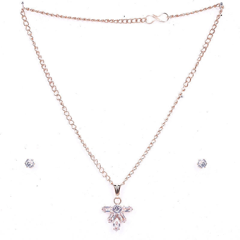 Sukkhi Beautiful Gold Plated Golden Pendant Set for Women