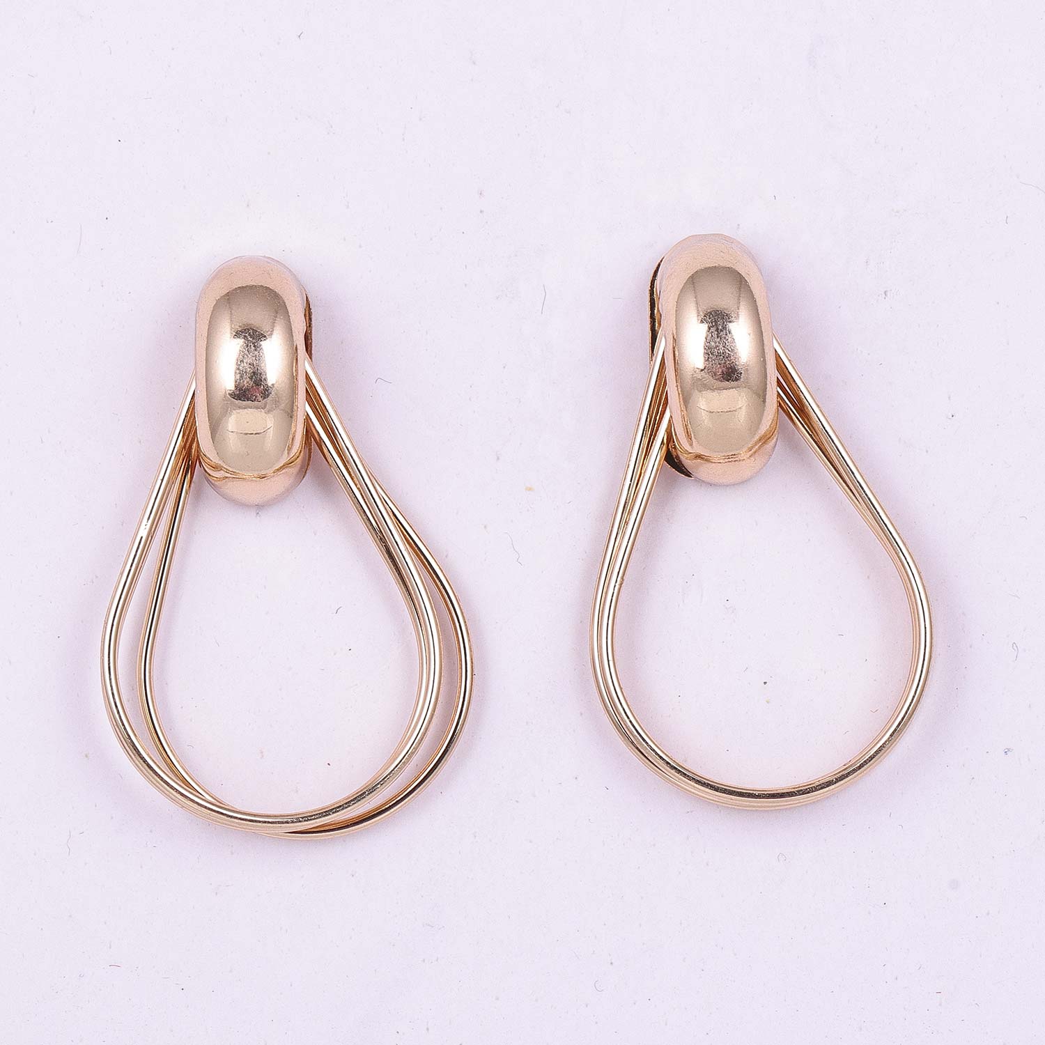 Casual Rose Gold Plated Hoop Earring Jewellery for Women