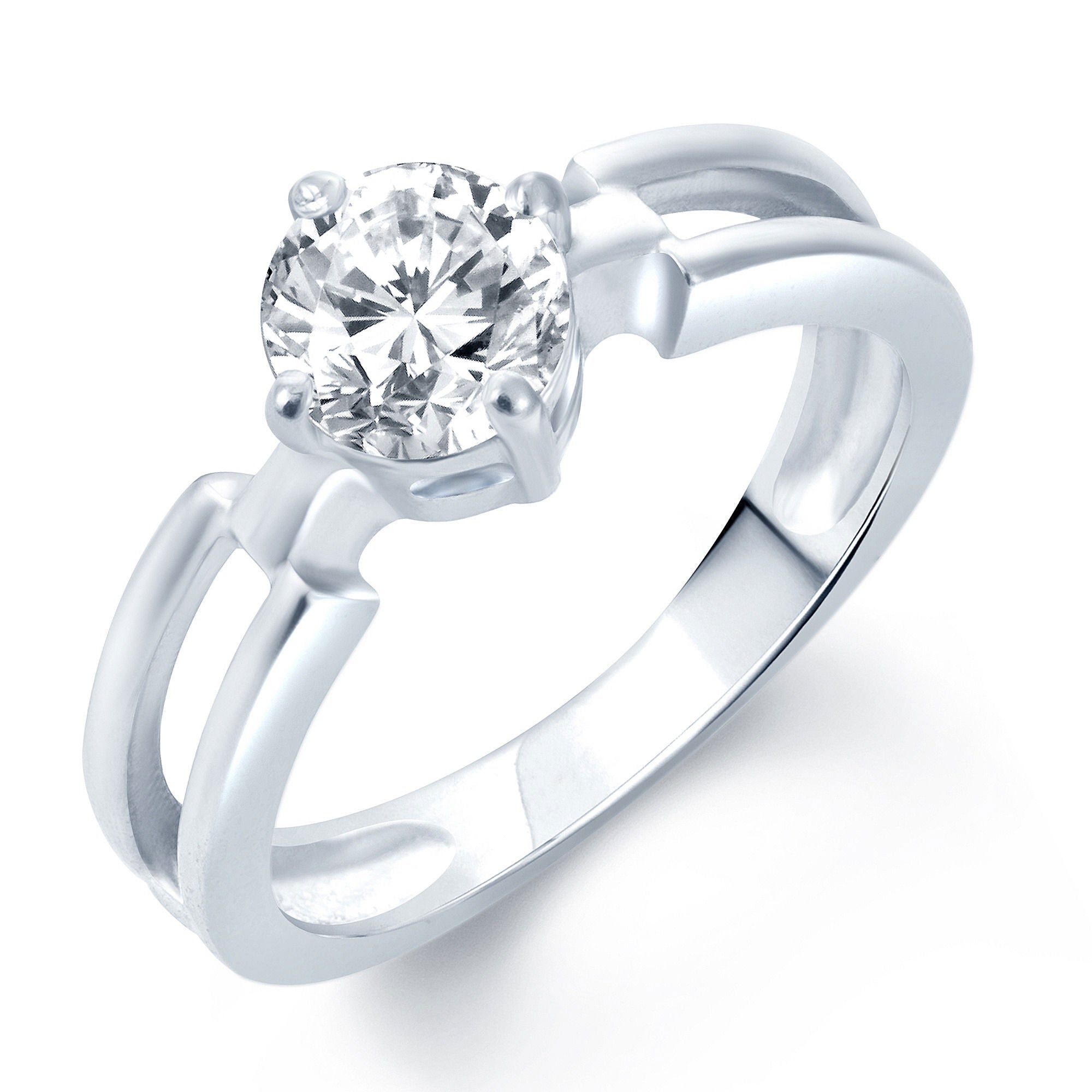 Sukkhi Incredible Rhodium Plated Set Of 4 CZ Ring Combo For Women-4