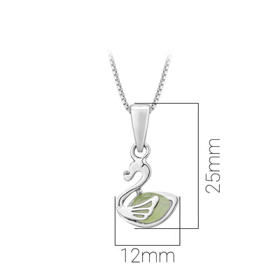 Pissara by Sukkhi Gleaming 925 Sterling Silver Pendant With Chain For Women And Girls|with Authenticity Certificate, 925 Stamp & 6 Months Warranty