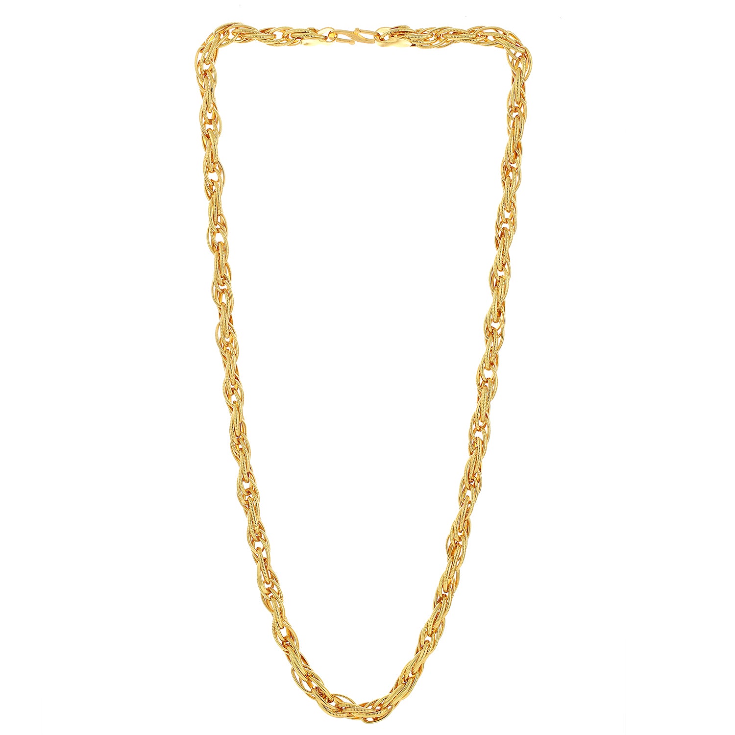 Sukkhi Elegant Gold Plated Unisex Rope Chain