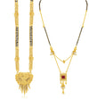 Sukkhi Majestic Gold Plated Mangalsutra Pendant Combo for Women