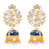 Sukkhi Fabulous Pearl Gold Plated Kundan Jhumki Earring For Women