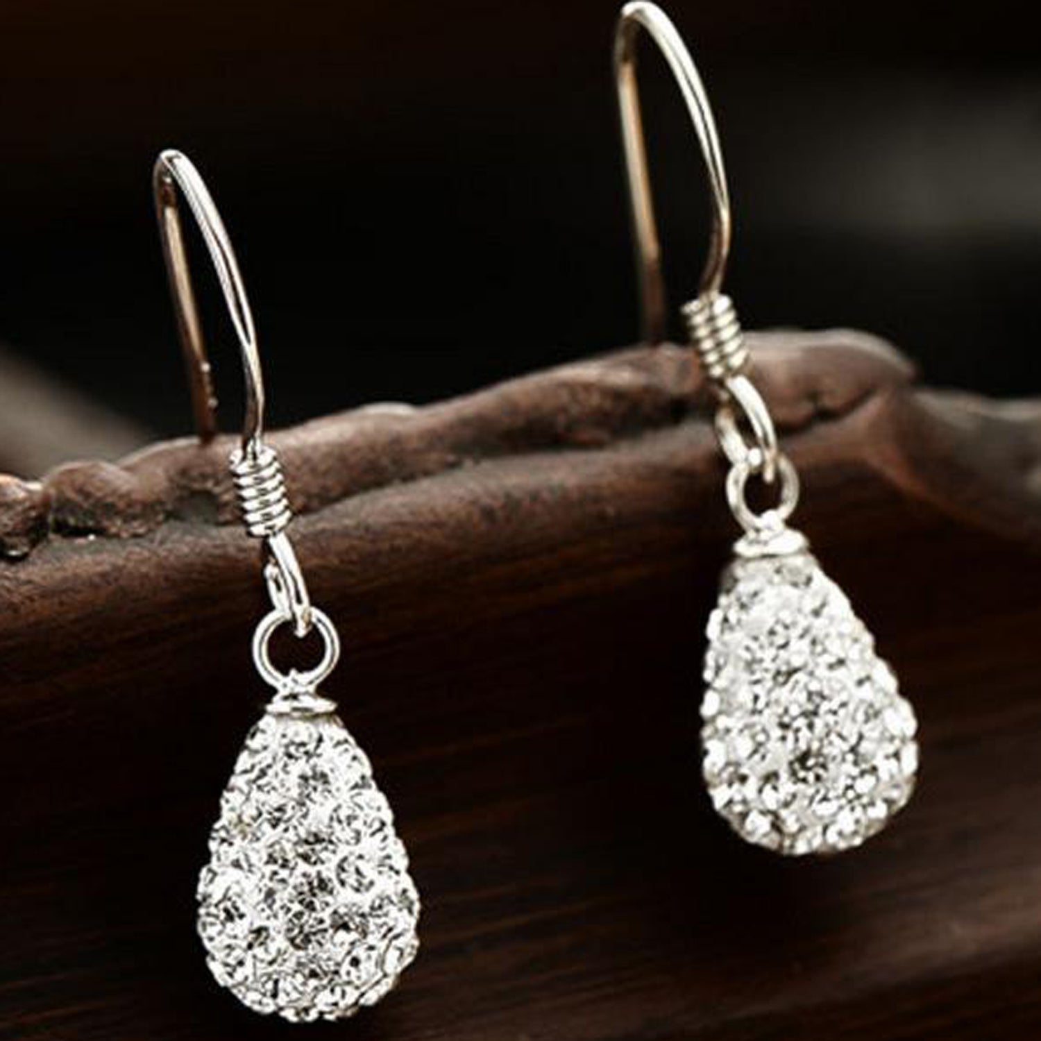 Sukkhi Exclusive Cubic Zirconia Rhodium Plated Earring for Women