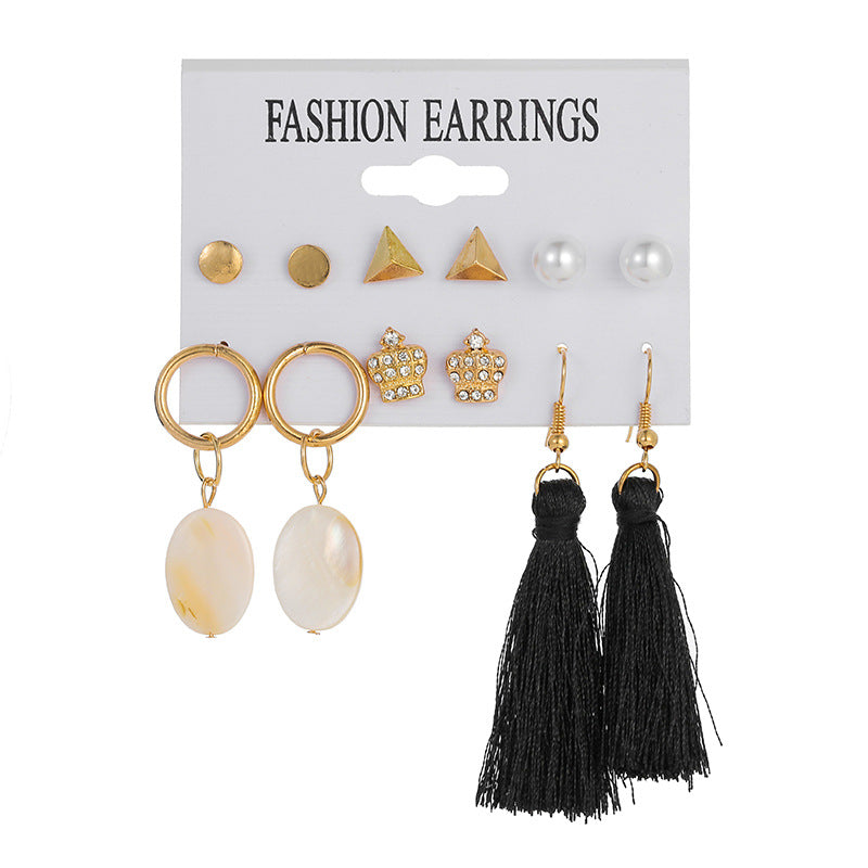 Scintillare by Sukkhi Dazzling Gold Plated Stud & Dangle Earring Combo for Women
