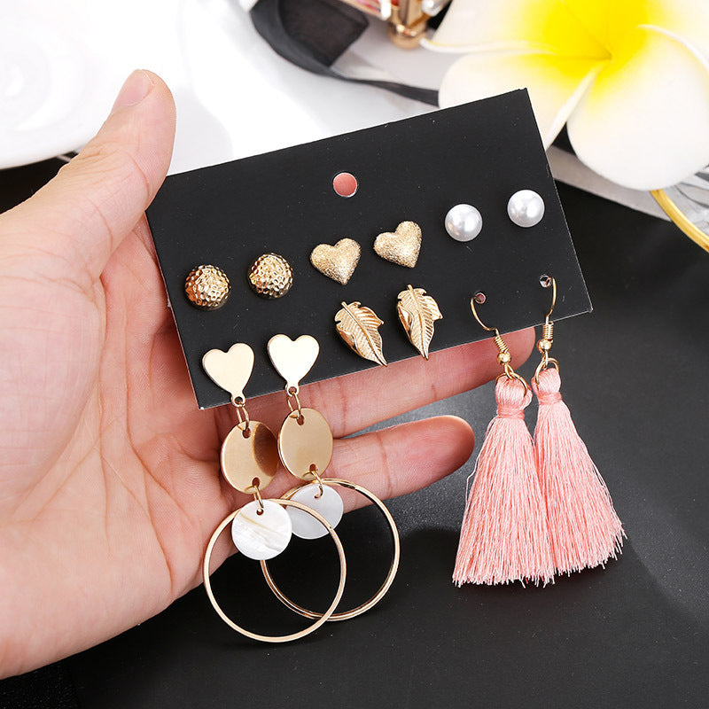 Scintillare by Sukkhi Fancy Gold Plated Stud & Dangle Earring Combo for Women