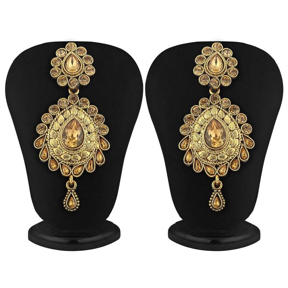 Sukkhi Attractive Choker Gold Plated Necklace Set for Women