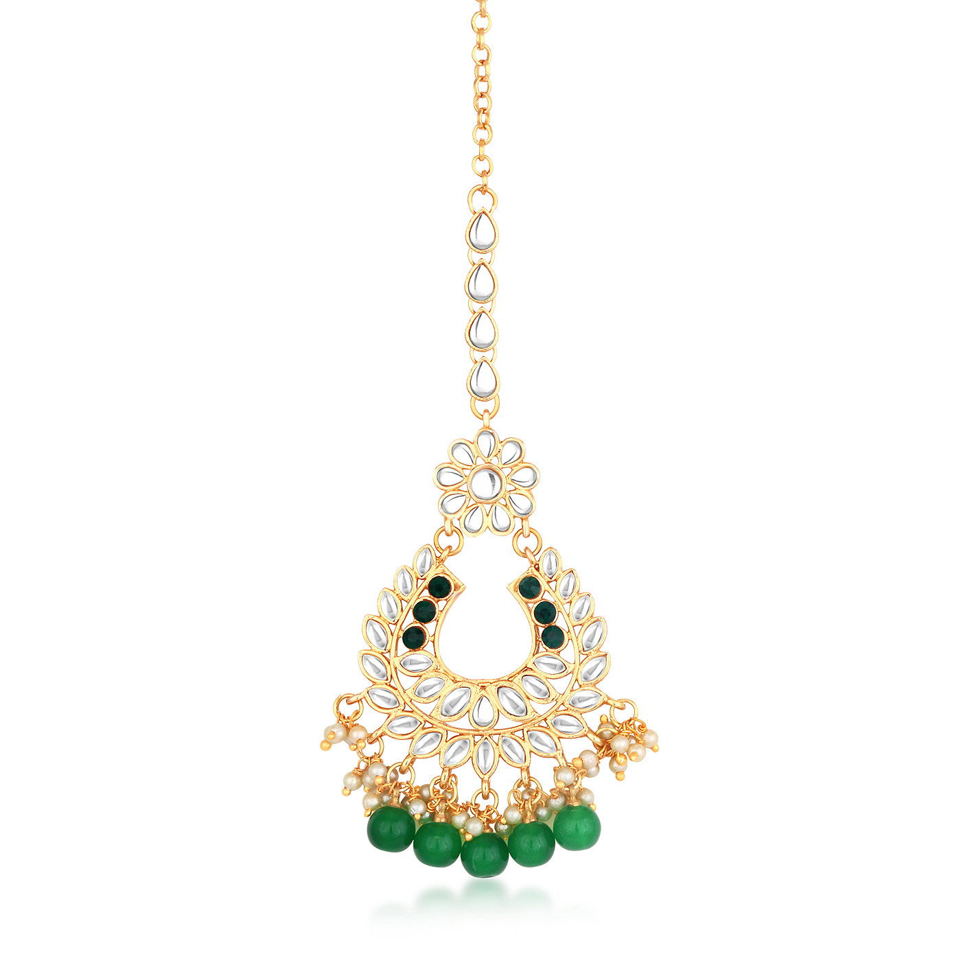 Trushi by Sukkhi Astonish Gold Plated Necklace Set for Women